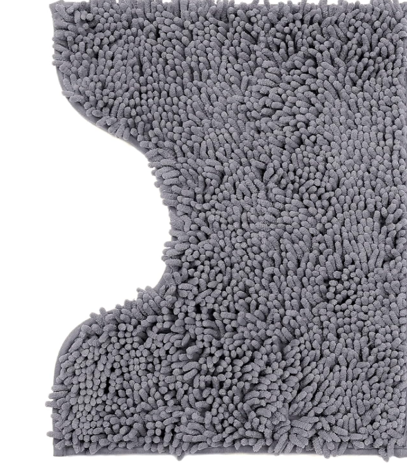 Yimobra Bathroom Mat Grey 24×24"