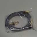 Vachetta Leather Adjustable Crossbody Strap for Leather Shoulder Strap Belt Replacement Suitable for L V Handbags (Width:0.7in-glossy Brown)