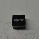 KINGTOP Grinder, Large 3" Spice Grinder (Midnight Black)