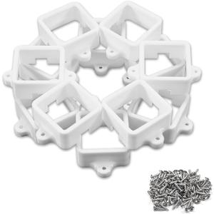 Light Clips for Govee Outdoor Lights H805, Mounting Brackets for Govee (Non-Pro Version H705) Outdoor LED Lights, Install Firmly, Replace 3M Glue, for Govee Permanent Outdoor (108, Light Clips)