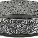 Makeup Organizer Holder - Desktop Lotions Rotatable Display Tray,Water Design, Transparent Desktop Rotating Cosmetic Storage Box, S