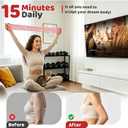 3 in 1 Adjustable Pedal Resistance Band, 8-Tube Natural Latex Tension Rope, Multifunctional Sit-Up Trainer for Full-Body Workout, Fat Loss & Muscle Shaping