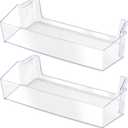 W11239961 W10900538 Door Bin Replacement,Refrigerator Door Shelf Compatible for Whirl-Pool Refrigerator Shelf Replaces 4591452 AP6333410 PS12578777 EAP12578777 Shelves 2Packs