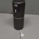 Automatic Foaming Soap Dispenser,4-Level Adjustable Foam, Wall Mount, USB Rechargeable,12.8oz/ 380ml,Touchless Hand & Dish Soap Dispenser for Bathroom, Kitchen,Hotel, Restaurant (Metallic Grey Black)