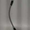 The Stop Shop Universal Rear Braided Stainless Brake Hose, 21" Long with Mouting Block, Made in USA