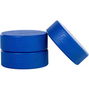 Franklin Sports Ice Hockey Pucks Official Size + Weight Hockey Pucks - Perfect for Rinks + Synthetic Ice Pads - 3 Puck Bulk Set