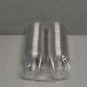 100 Pack - 20 Oz Clear Plastic Cups with Lids, Sturdy & Food Safe Iced Coffee Cups with lids, Disposable Plastic Smoothie Cups for Cold Drinks, Sip Lids