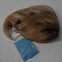 HAIRCUBE Bob Wigs for Women Synthetic Wig with Fringe Mixed Blonde Color