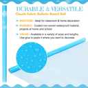 Kolldenn 2 Rolls Clouds Fabric Bulletin Board Roll 4 x 12 ft Bulletin Board Paper Background Extra Large Non Woven Waterproof Roll Fade Resistant for DIY Craft Drawing Painting Classroom Decor, Clouds Style
