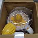 BLACK+DECKER 32oz Electric Citrus Juicer, CJ625, Pressure Activated, Adjustable Pulp Control, Dishwasher-Safe (Small (Pack of 1))