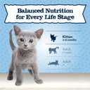 Blue Buffalo Baby Blue Natural Kitten Dry Cat Food, Healthy Growth Formula with DHA, Chicken and Brown Rice Recipe, 2-lb. Bag (2 Pound (Pack of 1))