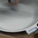 CAROTE 12.5 Inch Non Stick Frying Pan with Lid,White Granite Nonstick Skillet Omelet Pans, Egg Pan Granite Cookware, PFOS & PFOA Free, Pink