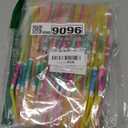 ALINK 50 Umbrella Parasol Drinking Straws, Hawaiian Beach Cocktail Luau Party Decorations Supplies