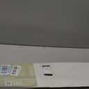 Cordless Light Filtering Mini Blind, 32 x 72 in, Pearl White