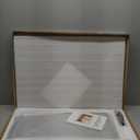 23" x 18" Vanity Mirror with Lights, Led Lighted Makeup Mirror with 3 Color Dimmable Lights, Touch Control, USB Charging Port, Gifts for Women Wife Teengirls (White)