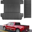 CreekT® Bed Mat & Tailgate Mat for Chevy Silverado for GMC Sierra 1500 2019-2026 (6.6FT Bed Only), Heavy Duty All-Weather Truck Accessories (Not Fit Multipro Tailgate/Drop-in Liners/CarbonPro Bed)