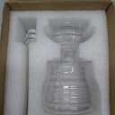 Lawei Glass Honey Jar with Dipper and Lid, 10 OZ Heat-Resistant Bee Hives Honey Pot, Clear Glass Honey Container for Store Honey and Syrup, Home and Kitchen, Easy to Clean, Dishwasher Safe