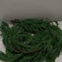 2Pack 6FT Christmas Garland Real Touch Norfolk Pine Garlands,Realistic Greenery Garland for Mantle,Fireplace,Stairs,Table,Door,Porch,Deluxe Green Garland for Indoor Outdoor Winter Holiday Xmas Decor