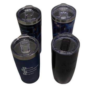 Travel Coffee Tumbler Stainless Steel Mug with Lid. Mix of 4 ( 19 Oz, 20 Oz, 24 Oz)