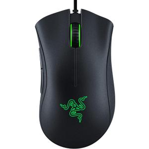 Razer DeathAdder Essential Gaming Mouse: 6400 DPI Optical Sensor - 5 Programmable Buttons - Mechanical Switches - Rubber Side Grips - Classic Black ((Pack of 1))