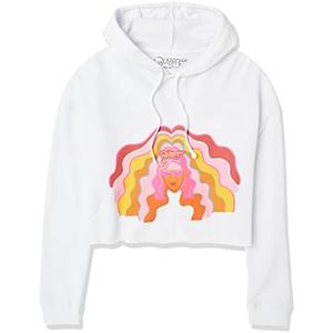 Queen Radio Unisex-Adult Flow Cropped Hoodie, S