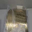 Inside Out Home 4-Panel Metal Christmas Tree Collar - Stylish Holiday Tree Skirt Alternative - Durable Metal Construction Base Cover - Protects Tree Base from Pets - Easy Assembly - Gold