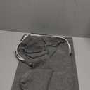 FUNHOME Outdoor Bench Cushion Covers,48" x 18" x 3", No Insert! Patio Cushion Covers Replacement for Outdoor Furniture,Water Resistant Patio Bench Loveseat Covers 1 Pack, Grey (CoversONLY)