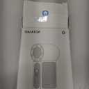 Gaiatop Portable Handheld Turbo Fan, 1-100 Adjustable High Speeds, 3-20Hrs Cooling Times, 4800mAh USB Rechargeable Portable Small Hand Fans with Lanyard for Outdoor, Travel, Home, Make Up, White