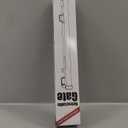 24 Inches Tall Retractable Dog Gate for The House, Short Baby Gates to Step Over, Extends up to 55" Wide, Reinforced Mesh Puppy Gate for Doorways, Step Over Pet Gate for Stairs, Indoor/Outdoor (White)