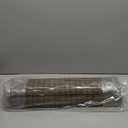 LazBlinds No Tools No Drill Cordless Bamboo Roman Shades, Privacy Window Treatment, Roll Up Bamboo Blinds for Windows 21'' W x 64'' H, Driftwood