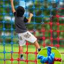 Climbing Cargo Net, Polyester Playground Climbing Net, Heavy Duty Large Military Climbing Net for Kids Outdoor, Kids Safety Protection Net, Rope Ladder, Jungle Gyms, Swing set, Treehouse