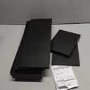 RICHER HOUSE Black Floating Shelves Set of 3, Modern Bathroom Shelves Wall Mounted Shelves for Wall Decor, Over Toilet Black Wall Shelves for Bathroom Bedroom, Living Room, Kitchen