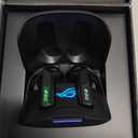 ASUS ROG Cetra True Wireless SpeedNova Gaming Earbuds Dual-Mode (BT, 2.4GHz), Dirac Opteo, Bone-Conduction AI Mic, Adaptive ANC, 46Hr Battery, for PC, PS5, PS4, Switch, Mobile, ROG Ally/X - Black