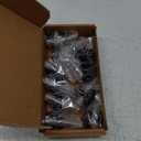 Black Knobs - 10 Pack Black Cabinet Knobs - Dresser Knobs Dresser Handles Closet Door Knobs - Kitchen Cabinet Knobs - Cabinet Hardware