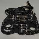 Dog Lift Harness Dog Carrier Dog VES Harness Adjustable Dog Leash with Small Puppy Treat BagBlack,S (2.0 Black)