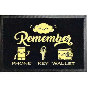Funny Door Mats Outside Funny Welcome Mats for Front Door Front Door Mat Funny Keys, Glasses, Phone Doormat Washable Rug Outdoor Rug Doormat Outside Entrance Entryway, Non Slip Rug