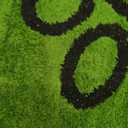 Qeils Washable Pee Pads for Dogs, 2 Pack Super Absorbent Reusable Puppy Pads with Green Long Wool for Potty Training, Floor, Couch, Bed, and Crate,18"x 24"