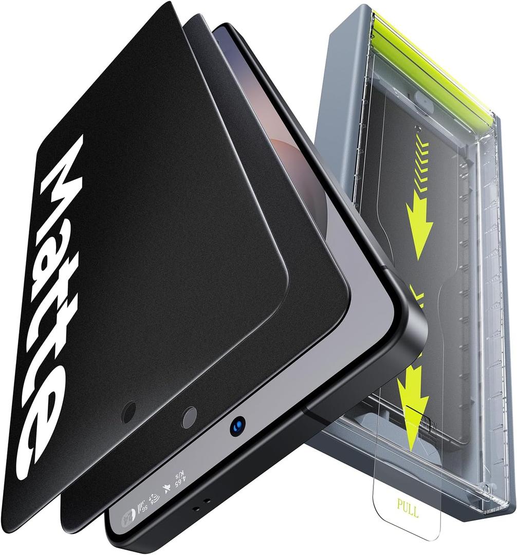 WSKEN Matte Privacy Screen Protector for Samsung Galaxy S26 Ultra - [Anti-Glare & Anti-Fingerprint] [24 Anti Spy] [Smooth as Silk] 9H+ Tempered Glass With Auto Fit Box Zero Bubble,2 Pack