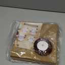 COTOPHER 10Pcs Cookie Boxes with Ribbons, 9x6x3 Inch Bakery Boxes with Window, Brown Treat Containers for Pastries, Chocolate Covered Strawberries, Dessert, Easter Candy, Muffins, Donuts