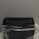 EASEPRES 3 Single Pocket Mesh Hanging File Organizer, Vertical Wall Mounted Magazine File Holder, Mount Basket Mail Paper Document Folder Organizing for Office, Home and School, Black