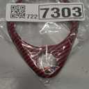 JeCar Dashboard Speaker Trim Cover ABS Interior Decoration Accessories Compatible with Jeep Grand Cherokee 2011-2020, for Dodge Durango 2011-2023, Red with Carbon Fiber Finish