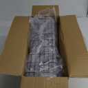 Over The Door Pantry Organizer, Wall Mount Spice Rack, Pantry Hanging Storage and Organization, 8 Adjustable Baskets Heavy-Duty Metal for Home & Kitchen, Back of Door Seasoning Rack - Black