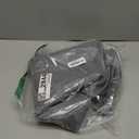 Dog Food Mat 36"x24", Waterproof Pet Feeding Mat with Diversion Grooves and Raised Edges, Large Non-Slip Dog Bowl Mat for Food and Water, Cat Food Mat for Floors, Easy to Clean, Grey