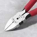 IGAN-P6 6-inch Ultra Sharp & Powerful Side Cutter Clippers with Longer Flush Cutting Edge, Ideal Wire Snips for Crafting, Floral, Electrical & Any Clean Cut Needs (Pack 1)