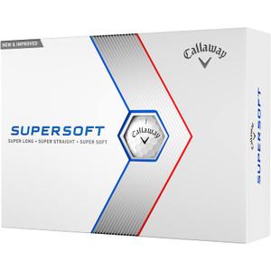 Callaway Golf Supersoft Golf Balls (2023) (White)