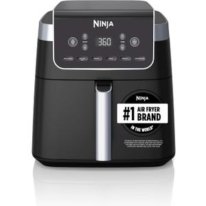 Ninja Air Fryer XL with MaxCrisp, 6.5 Qt, 6-in-1, Grey, AF181