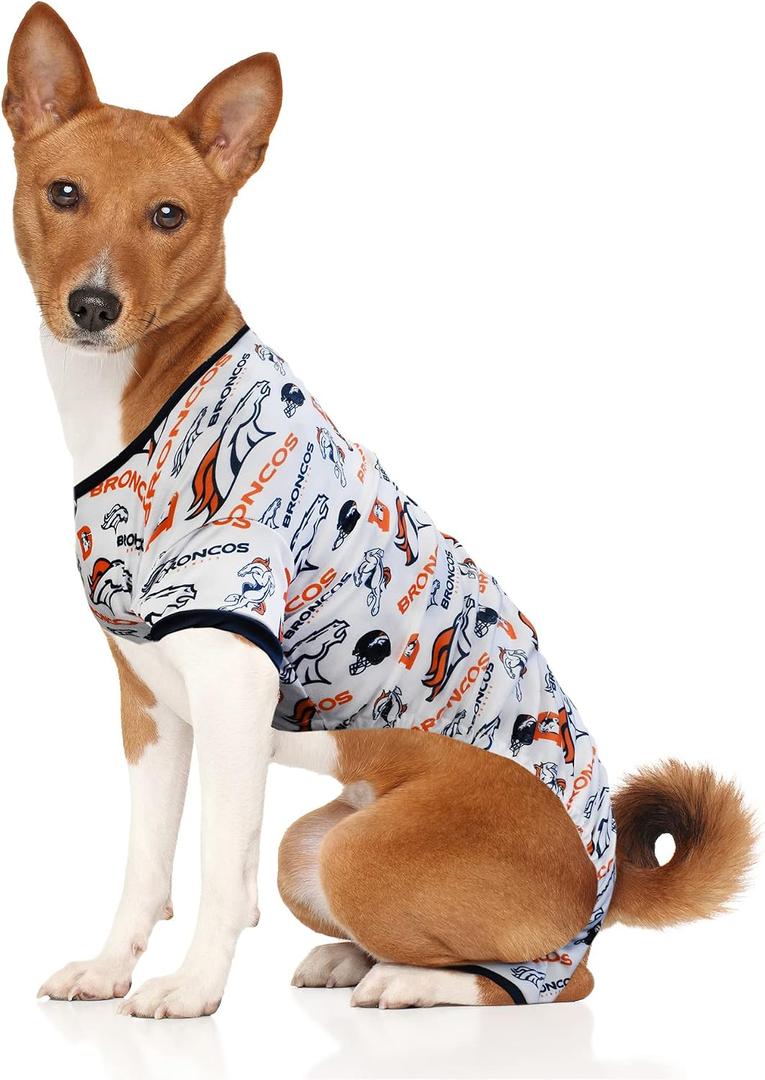 Littlearth NFL Unisex NFL Pet PJs (XL)