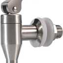 Stainless Steel Beverage Water Drink Dispenser Durable Replacement Push Style Spigot Faucet Food Grade Polished Finished (Type1)