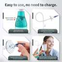 Ear Wax Removal, Ear Cleaner, Ear Cleaning Kit, Manual Ear Irrigation Flushing System, Ear Wax Removal Kit, Safe and Effective to Clean Ear Built Up Wax