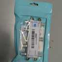 Coaxial Cable Splitter,Support 10-2602MHz,RG6 RG59 Coax Compatible,Work with MoCA2.5 and MoCA3.0, CATV, Satellite TV, Antenna, HDTV and High Speed Internet (6 Way Coaxial Cable Splitter)